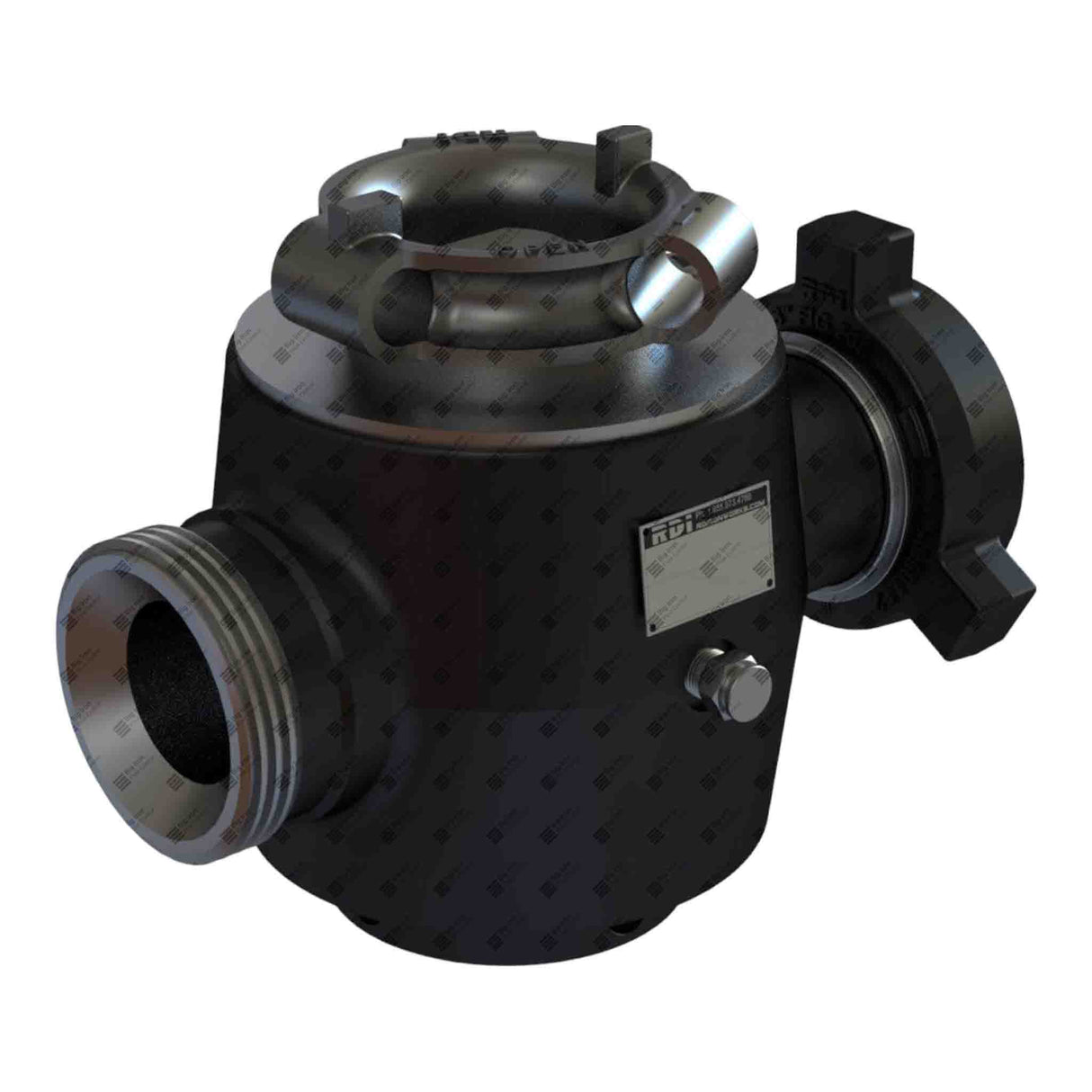 Plug Valve, Manual, TE, 3” 206 MxF, 2000 psi, Sour Service